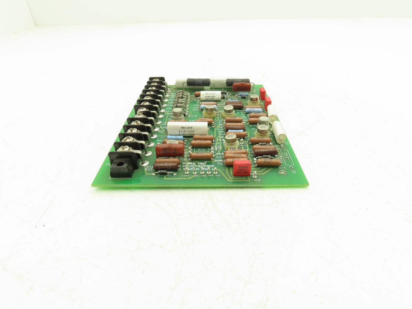 General Electric 001.022.005 GE Power Limit Board