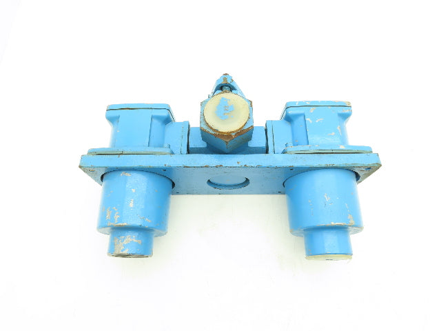 Hycon RFDW160G25C1.1/5V 3-Way Diverter Valve Dual Hydraulic Filter Assy 1.5"NPT