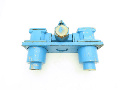 Hycon RFDW160G25C1.1/5V 3-Way Diverter Valve Dual Hydraulic Filter Assy 1.5"NPT