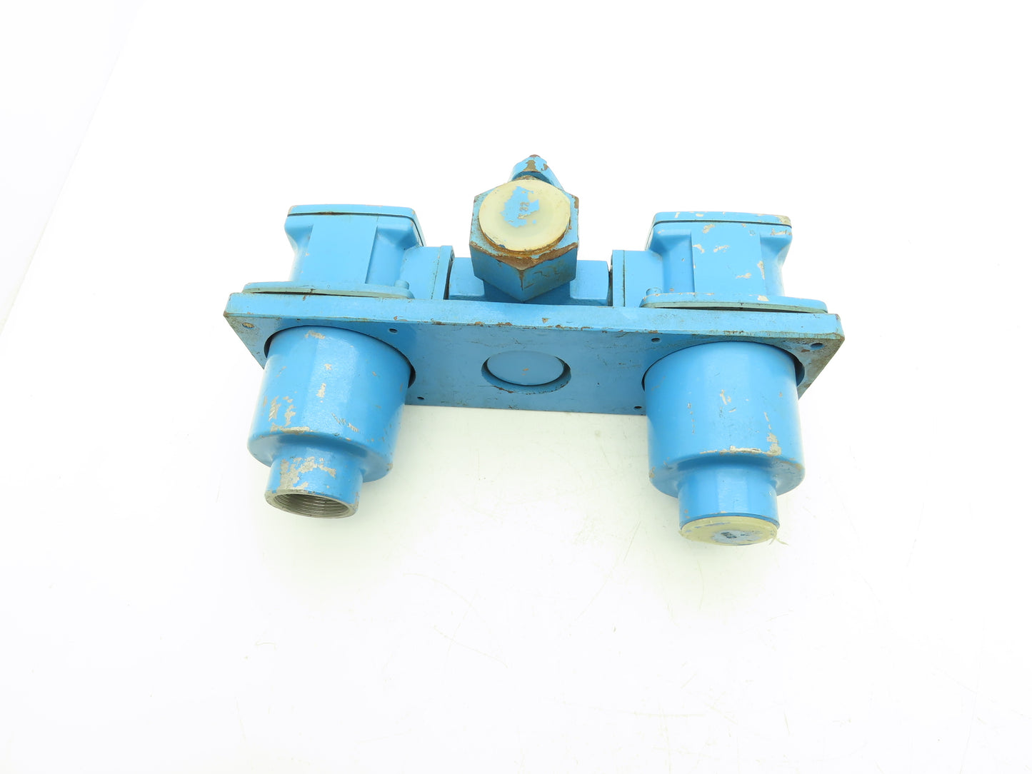 Hycon RFDW160G25C1.1/5V 3-Way Diverter Valve Dual Hydraulic Filter Assy 1.5"NPT