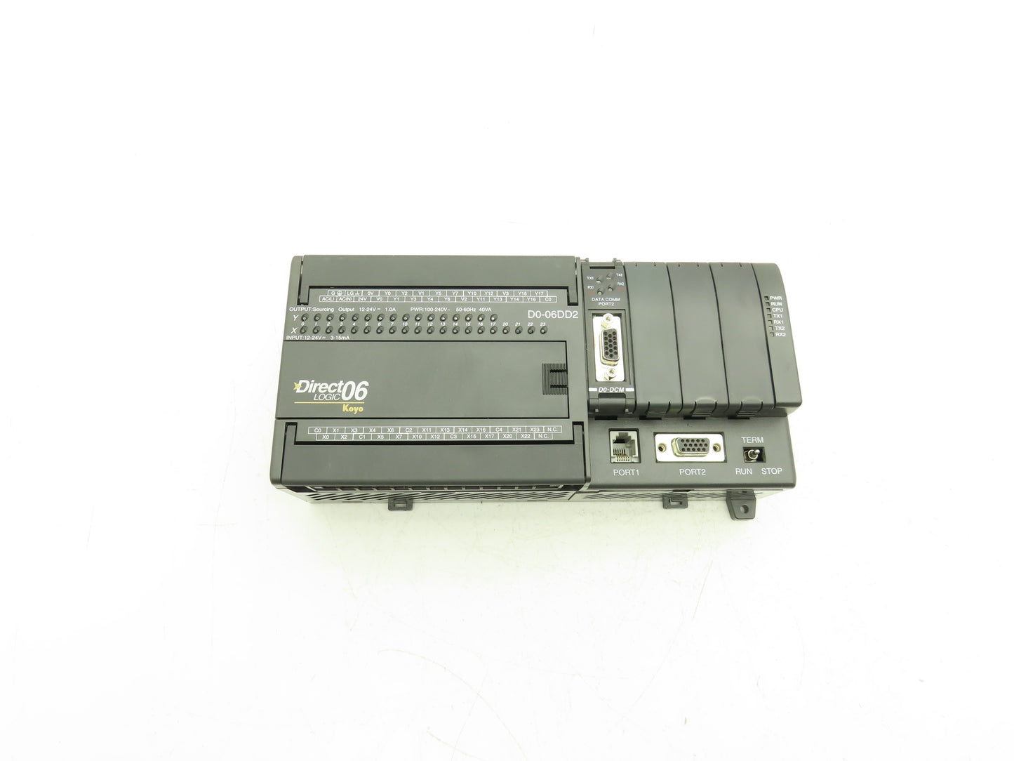 D0-06DD2 DirectLOGIC PLC 120-240VAC 20 Pt Input with D0-DCM Communication Module