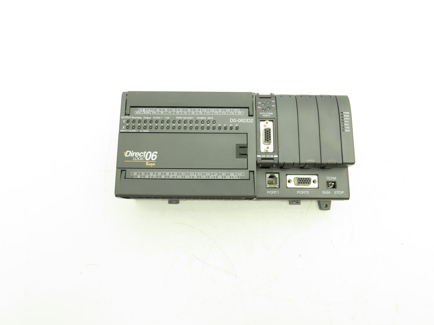 D0-06DD2 DirectLOGIC PLC 120-240VAC 20 Pt Input with D0-DCM Communication Module