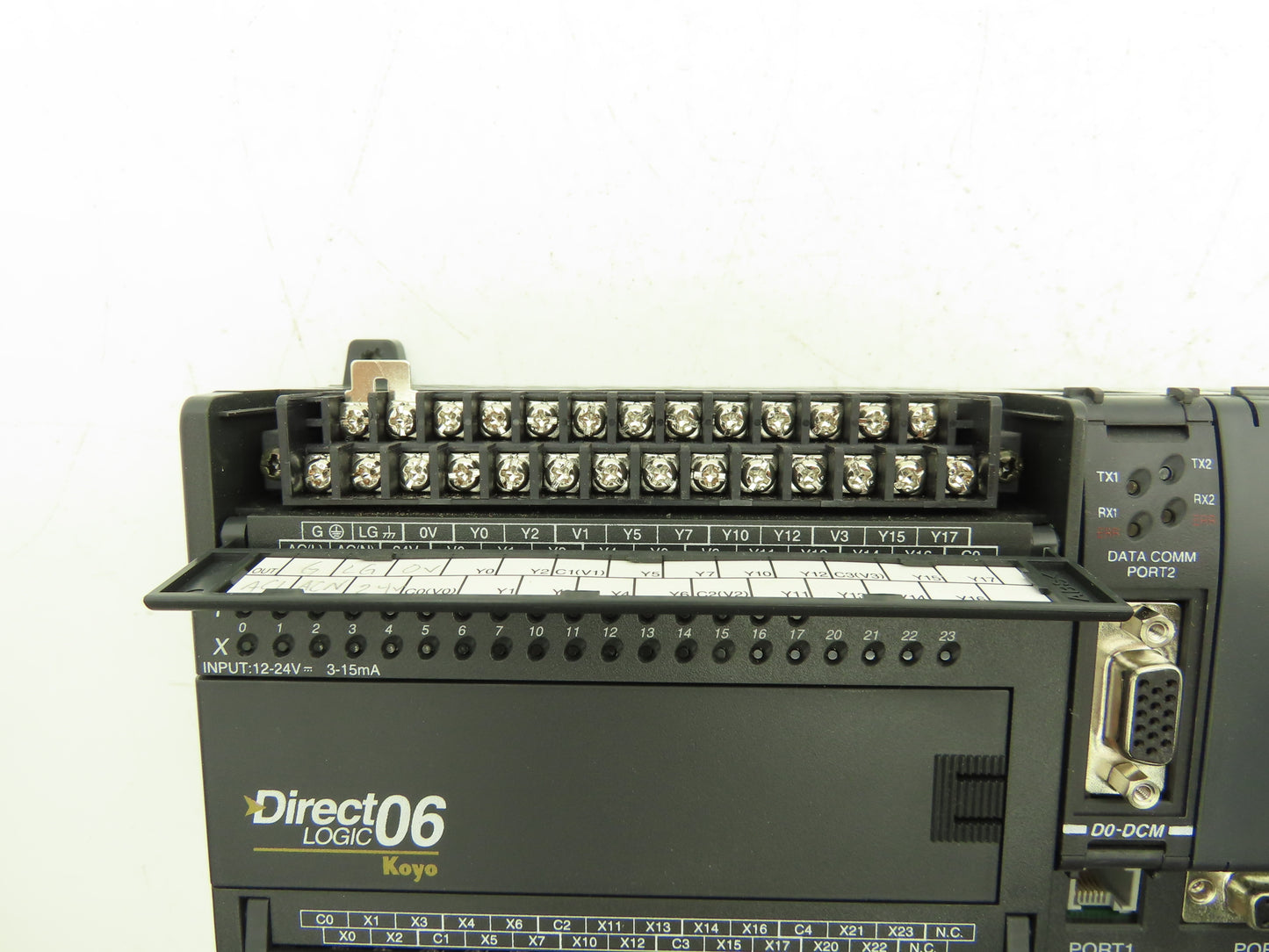 D0-06DD2 DirectLOGIC PLC 120-240VAC 20 Pt Input with D0-DCM Communication Module