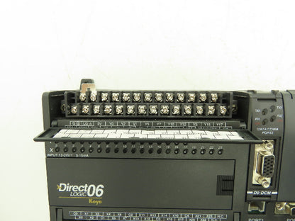 D0-06DD2 DirectLOGIC PLC 120-240VAC 20 Pt Input with D0-DCM Communication Module