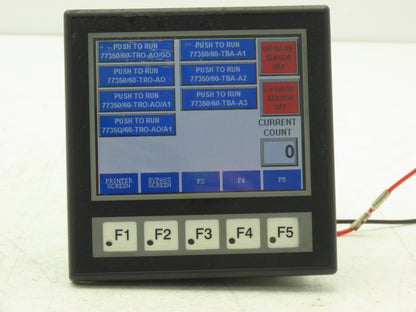 Automation Direct EA1-T4CL HMI Touch Screen Panel 4" C-More 12-24V Missing Clip