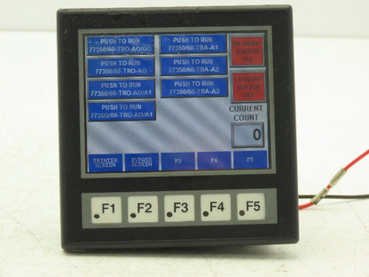 Automation Direct EA1-T4CL HMI Touch Screen Panel 4" C-More 12-24V Missing Clip