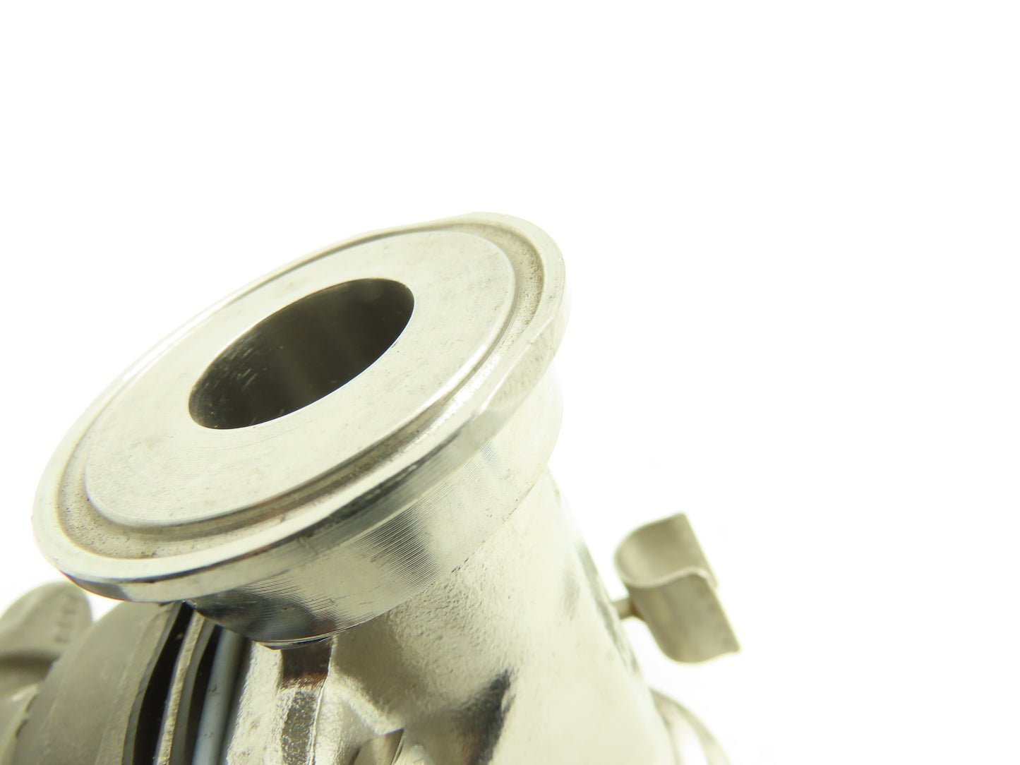 ITT Dia-Flo 1" Stainless Manual Diaphragm Valve 1.5" Tri-Clamp