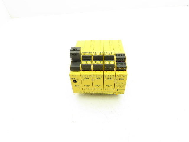 Sick Flexi soft CPU with XTIO Modules and Safety Relay Mixed Lot of 5