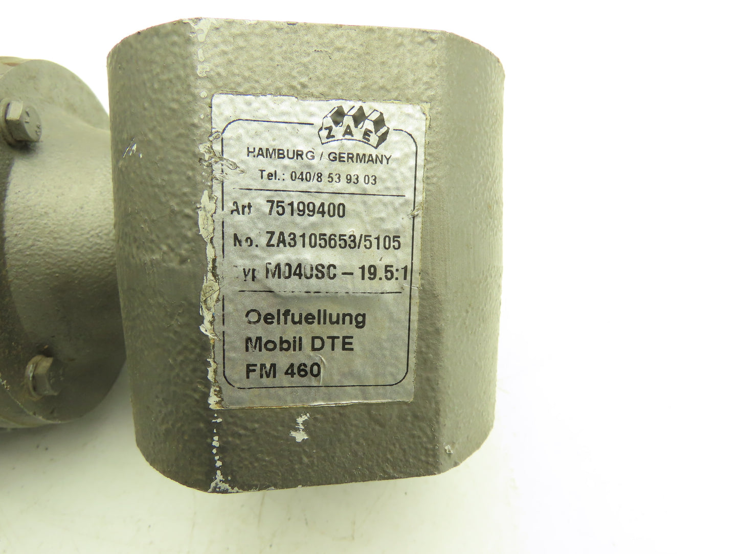 Kuenle K71G4BTH Gearmotor 19.5 Ratio 84rpm .44kw 240/480V Hollow Shaft M040SC