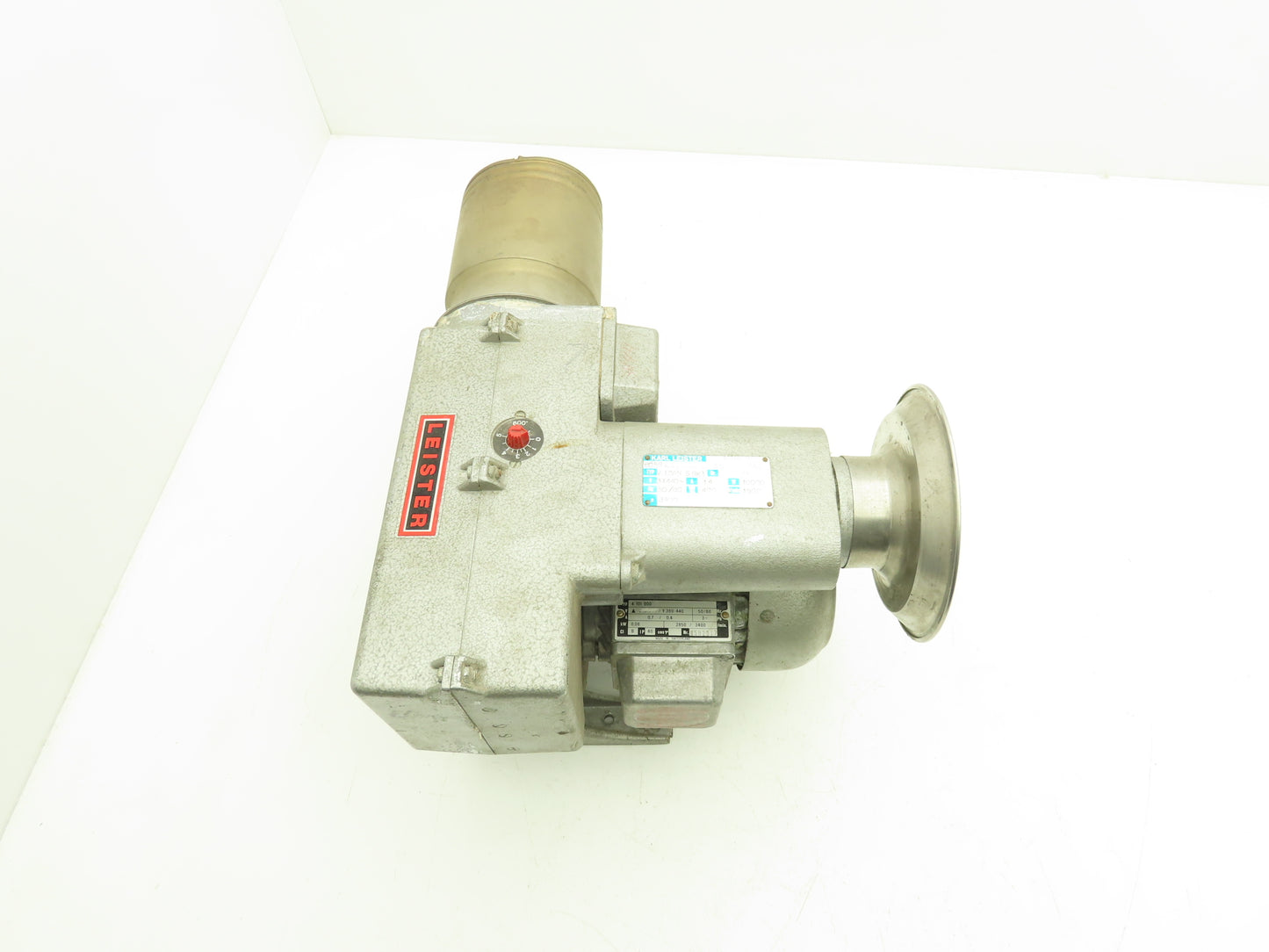 Karl Leister Vulcan S8K3 Electric Heater Hot Air Blower 10kw 460V 3PH 4" Dia