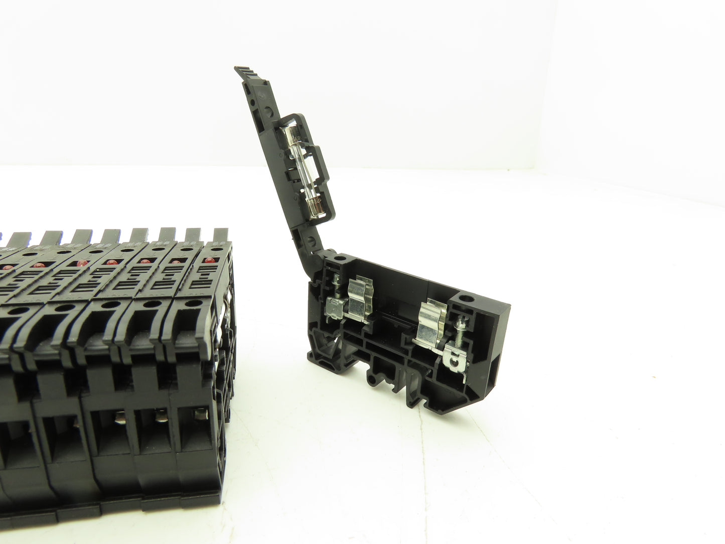 Weidmuller WSI 4/2 Terminal Block Fuse Holder Red LED Indicator  Lot of 55