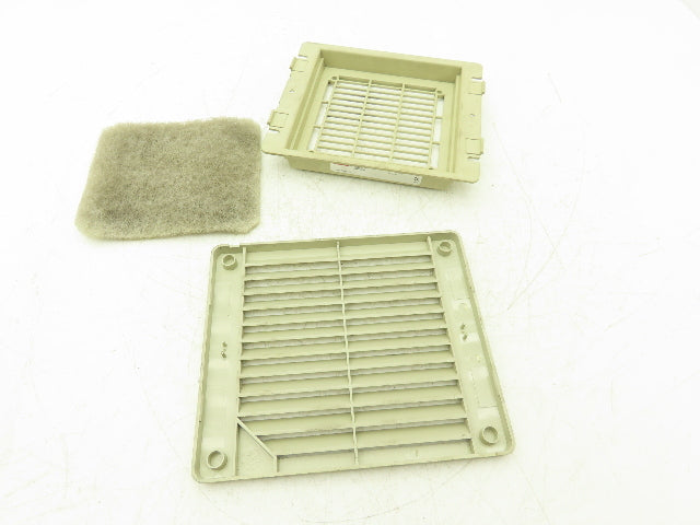 Hoffman TEP4UL12 Cooling Filter Fan Exhaust Grille Vent Kit  4"