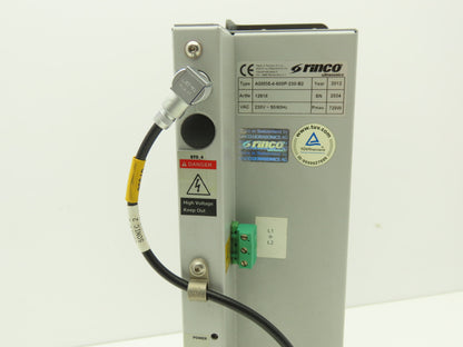 Rinco AGM35-4-600P-230-B2 Ultrasonic Welder Power Supply For Plastic Welding
