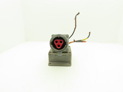 Crouse-Hinds AR-1031 Receptacle Pin Sleave w/ Base 100A 600V 3W 3P