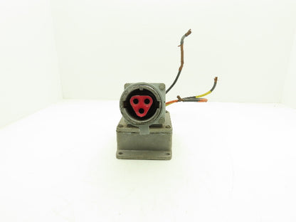 Crouse-Hinds AR-1031 Receptacle Pin Sleave w/ Base 100A 600V 3W 3P