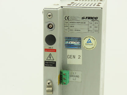 Rinco AGM35-4-600P-230-B2 Ultrasonic Welder Power Supply For Plastic Welding