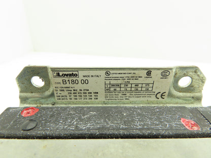 Lovato B180 00 Motor Starter Contactor 150Hp 275A 1000V 3 Pole IEC 480V Coil