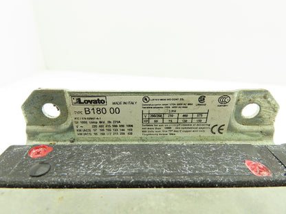 Lovato B180 00 Motor Starter Contactor 150Hp 275A 1000V 3 Pole IEC 480V Coil