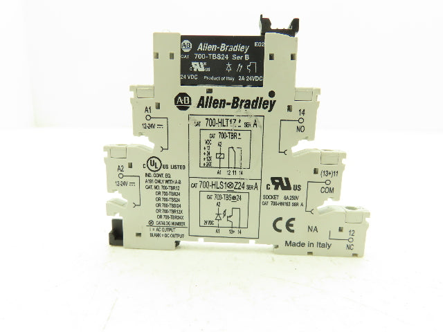Allen Bradley 700-HLS11Z24 GP Terminal Block Relay Solid State 24VDC Lot of 3