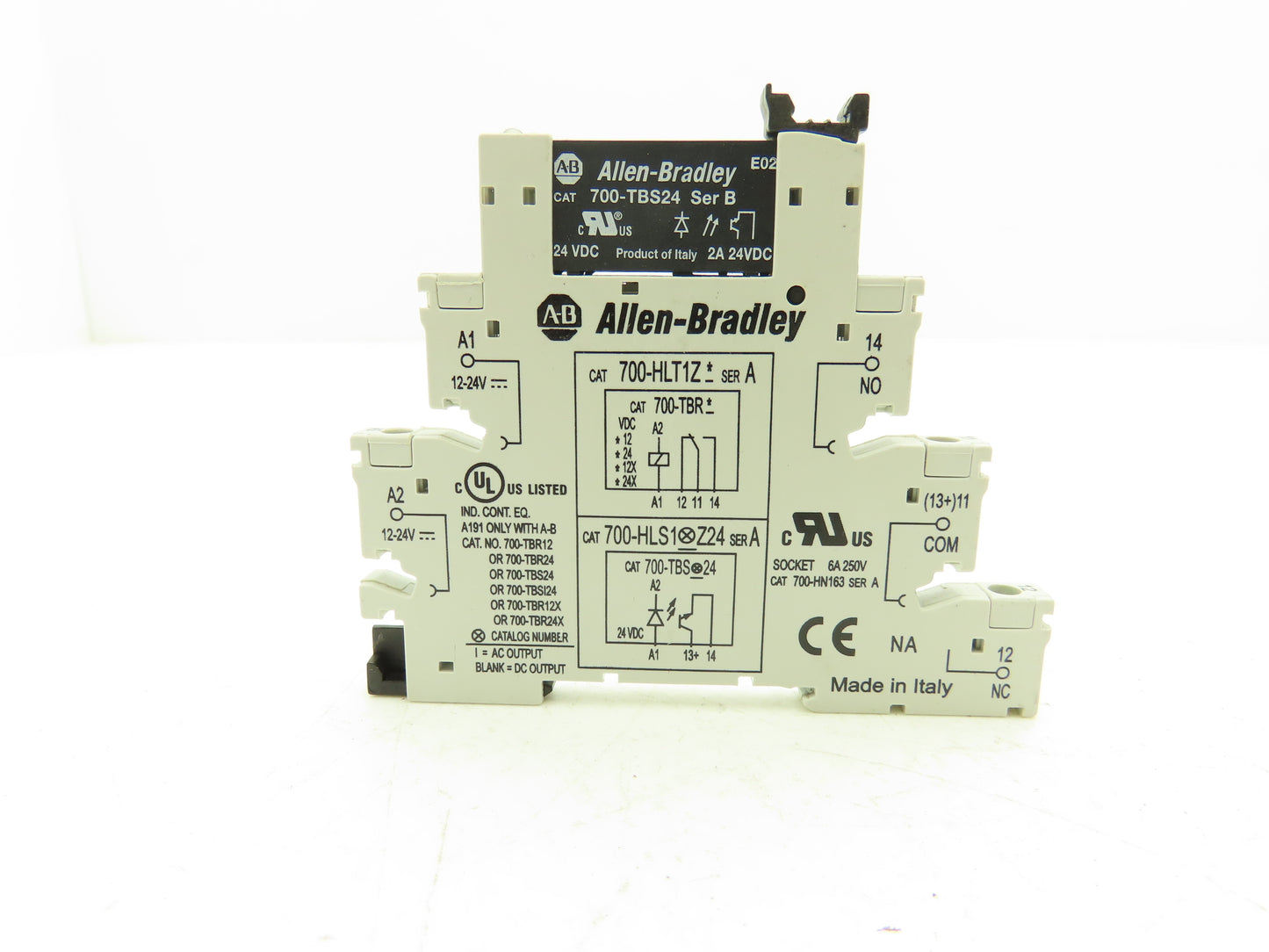 Allen Bradley 700-HLS11Z24 GP Terminal Block Relay Solid State 24VDC Lot of 3