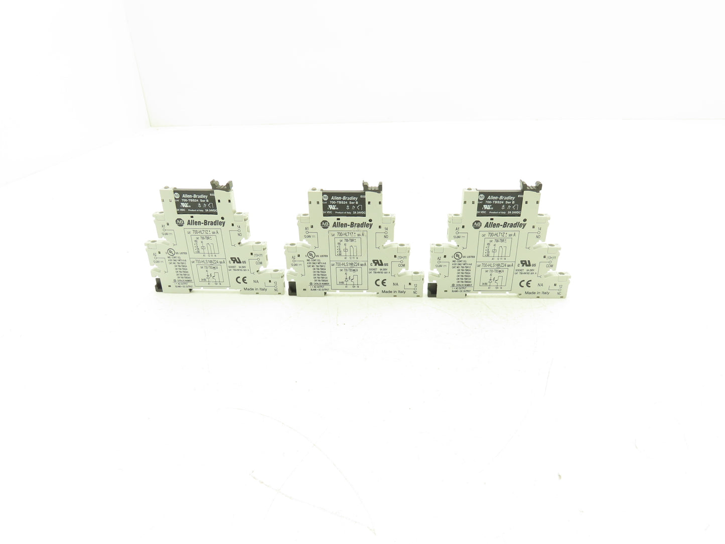 Allen Bradley 700-HLS11Z24 GP Terminal Block Relay Solid State 24VDC Lot of 3