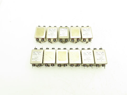 Corcom 6VV1 F7251 EMI Line Filter 6A 120/250V 50-60Hz 330K Ohm Lot of 11