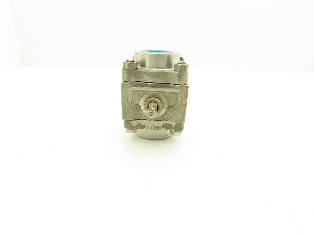 Jamesbury 1-4BX 3600 TT3 316SS Stainless Ball Valve 1" NPT Threaded 1100psi