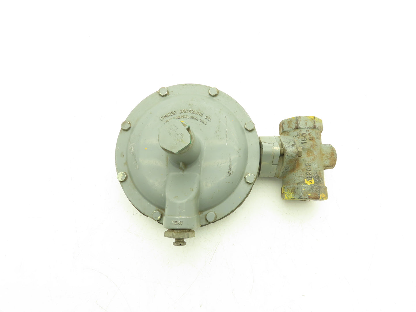 Fisher Controls S100-4 Pressure Regulator 1"NPT Valve 3/8" Orifice 3-9"WC