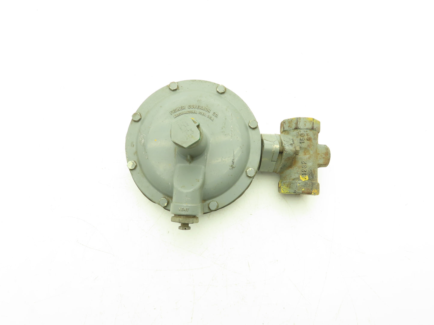 Fisher Controls S100-4 Pressure Regulator 1"NPT Valve 3/8" Orifice 3-9"WC