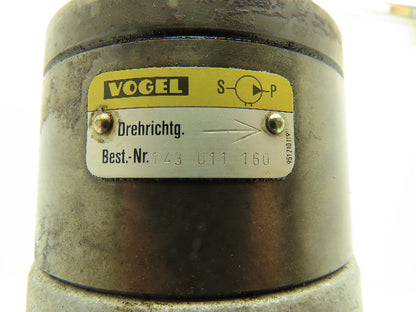 Vogel 143 011 160 Hydraulic Gerotor Pump .43kw 1670rpm 460V 3PH Motor