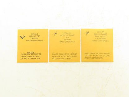 Diamond Power 109352-000A Sight Glass Gasket Kit Water Level Gauge Lot of 11