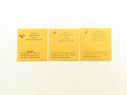 Diamond Power 109352-000A Sight Glass Gasket Kit Water Level Gauge Lot of 11