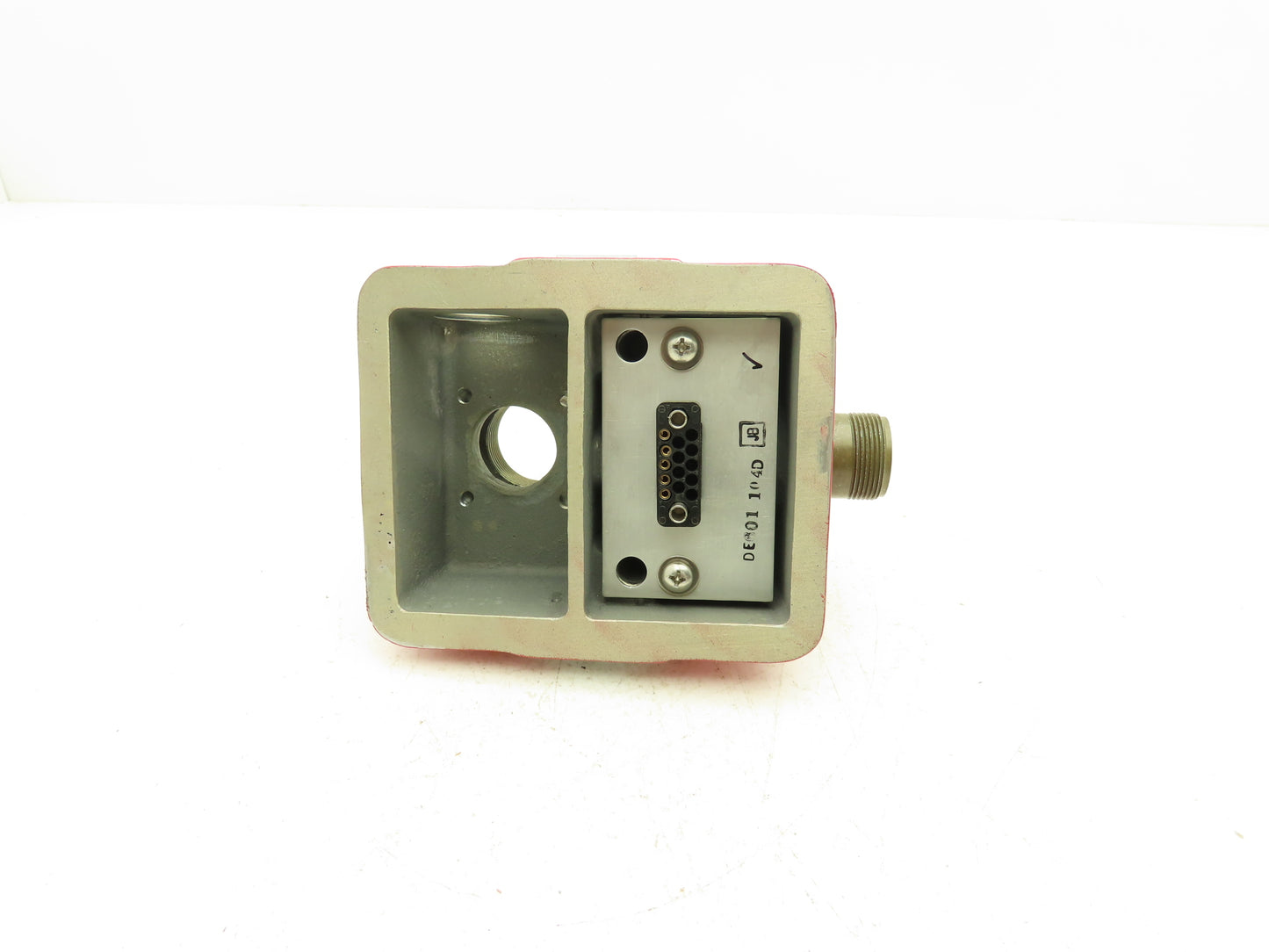 Det Tronics DE601-104D Fireye Base Scanner Housing 5 Pin Connector