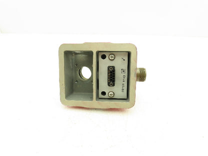 Det Tronics DE601-104D Fireye Base Scanner Housing 5 Pin Connector