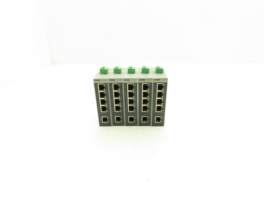 Phoenix Contact 2891001 5-Port Industrial Unmanaged Ethernet Switch Lot of 5