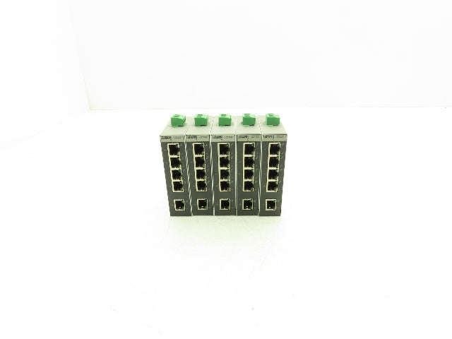 Phoenix Contact 2891001 5-Port Industrial Unmanaged Ethernet Switch Lot of 5