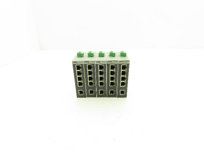 Phoenix Contact 2891001 5-Port Industrial Unmanaged Ethernet Switch Lot of 5