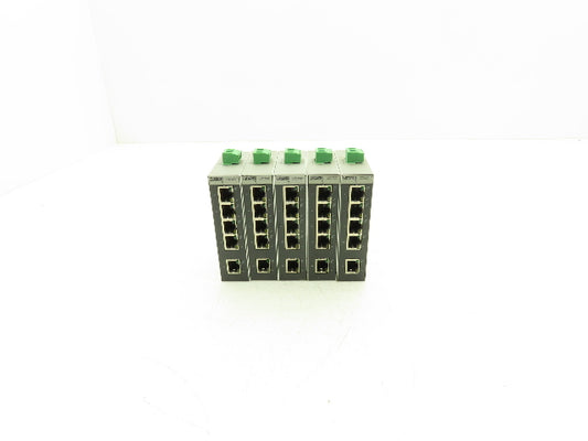 Phoenix Contact 2891001 5-Port Industrial Unmanaged Ethernet Switch Lot of 5