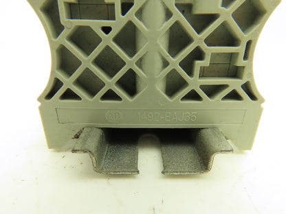 Allen Bradley 1492-J6 1492-EAJ35 Terminal Block With 4 DIN Rails 600V Lot of 129