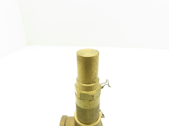 Conbraco Safety Relief Valve Side Outlet 150psig Set Pressure 1/2" NPT