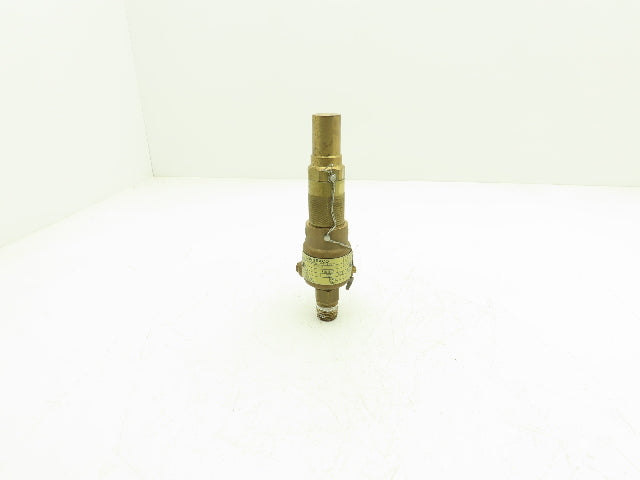 Conbraco Safety Relief Valve Side Outlet 150psig Set Pressure 1/2" NPT