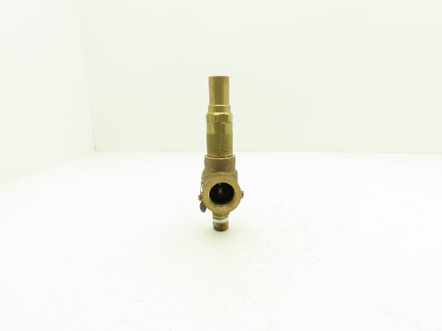 Conbraco Safety Relief Valve Side Outlet 150psig Set Pressure 1/2" NPT