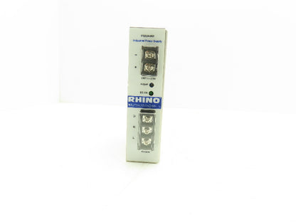 Rhino PSB24-060 Power Supply 24VDC 2.5A Output 100-240VAC 1Ph 1.5A Input