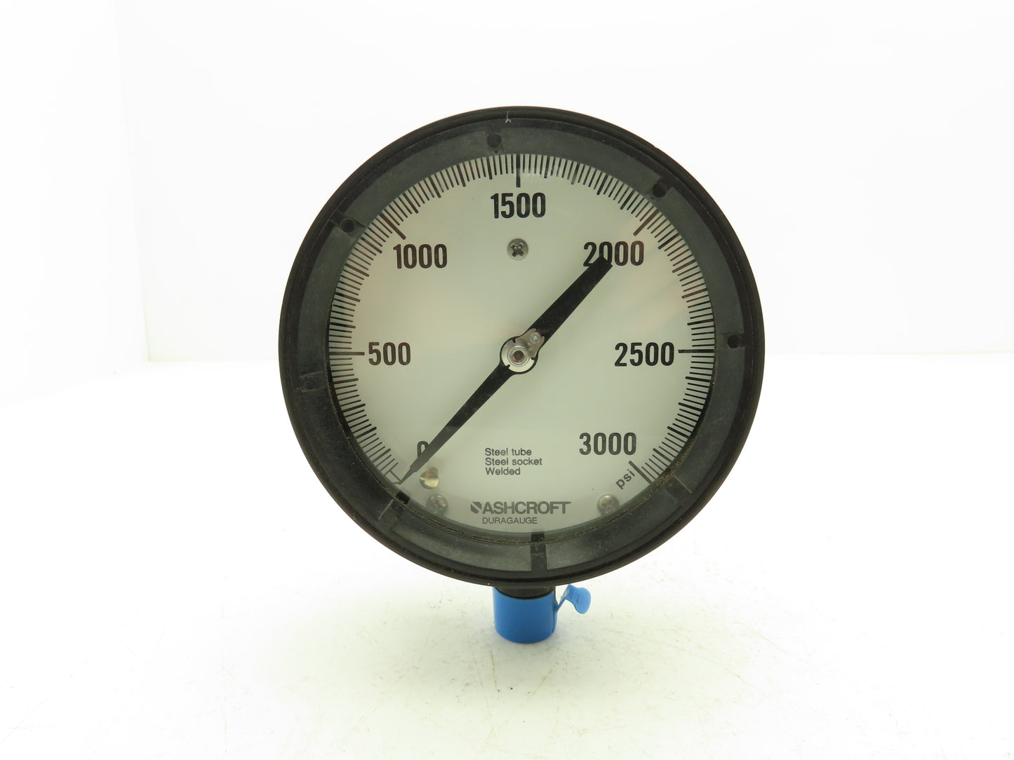 Ashcroft 451379BS Duragauge Pressure Gauge 4.5" Dial 1/2" NPT 3000PSI