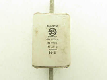 Bussman 170M4693 Fast Acting Fuse 400A 1300V 1FU/115 Size