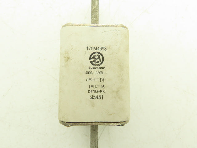 Bussman 170M4693 Fast Acting Fuse 400A 1300V 1FU/115 Size