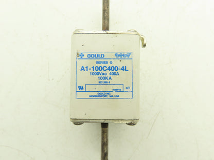 Gould A1-100C400-4L Fast Acting Fuse 400A 1000V Amptrap