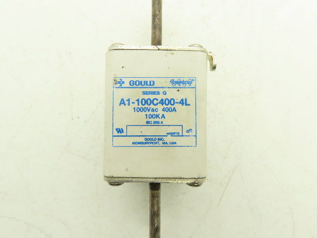 Gould A1-100C400-4L Fast Acting Fuse 400A 1000V Amptrap
