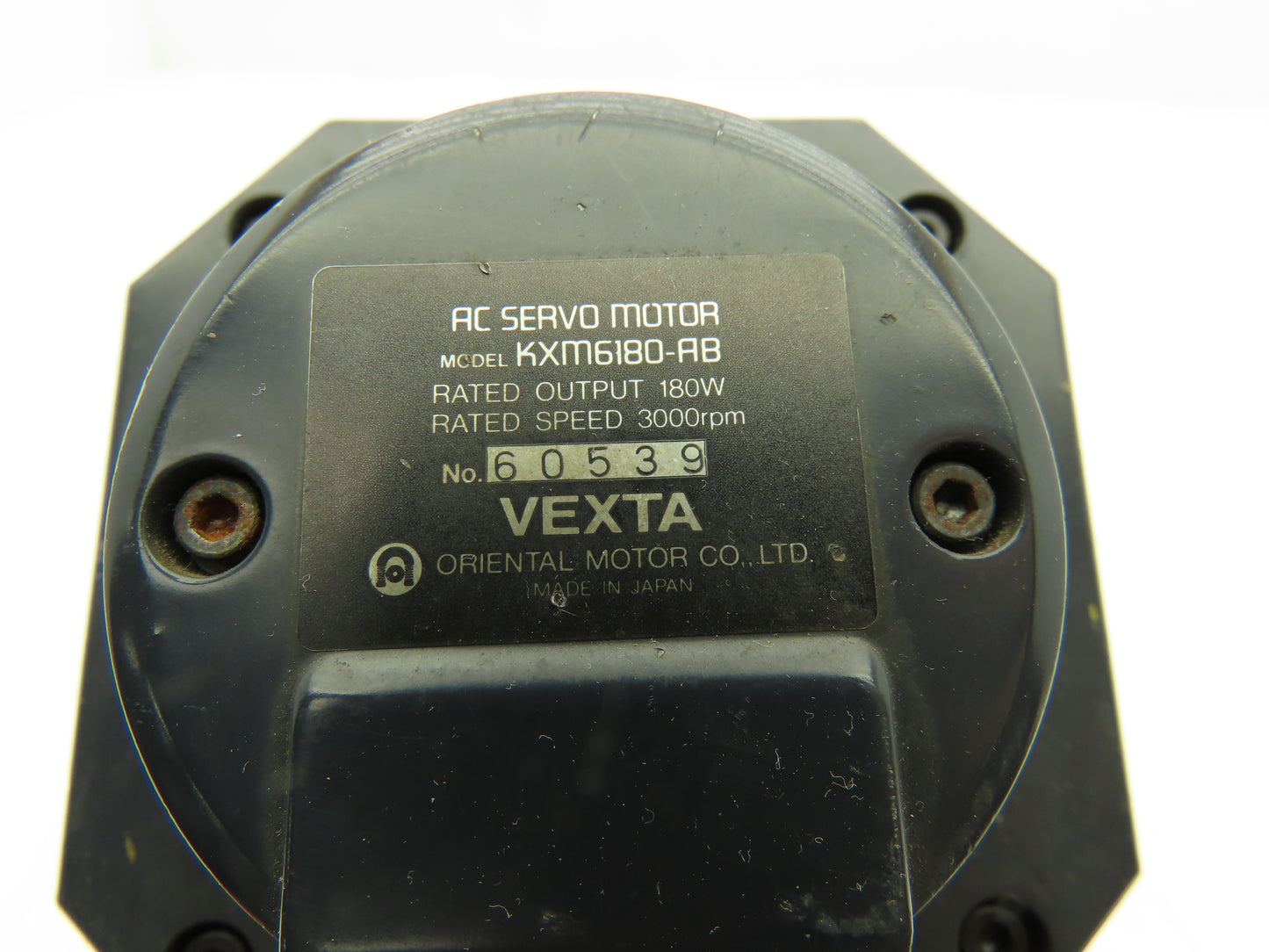 Oriental Motor KXM6180-AB Vexta AC Servo Motor 180W 3000 RPM