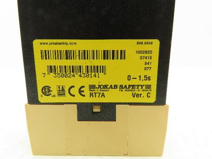 Jokab RT7A Safety Relay 0-1.5s 24VDC 250V